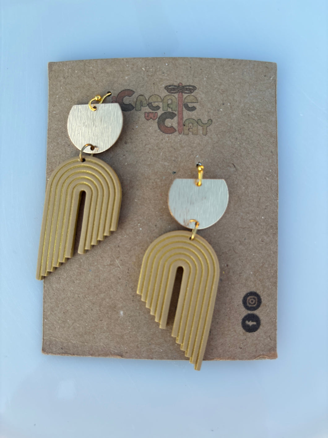 Abstract Earrings